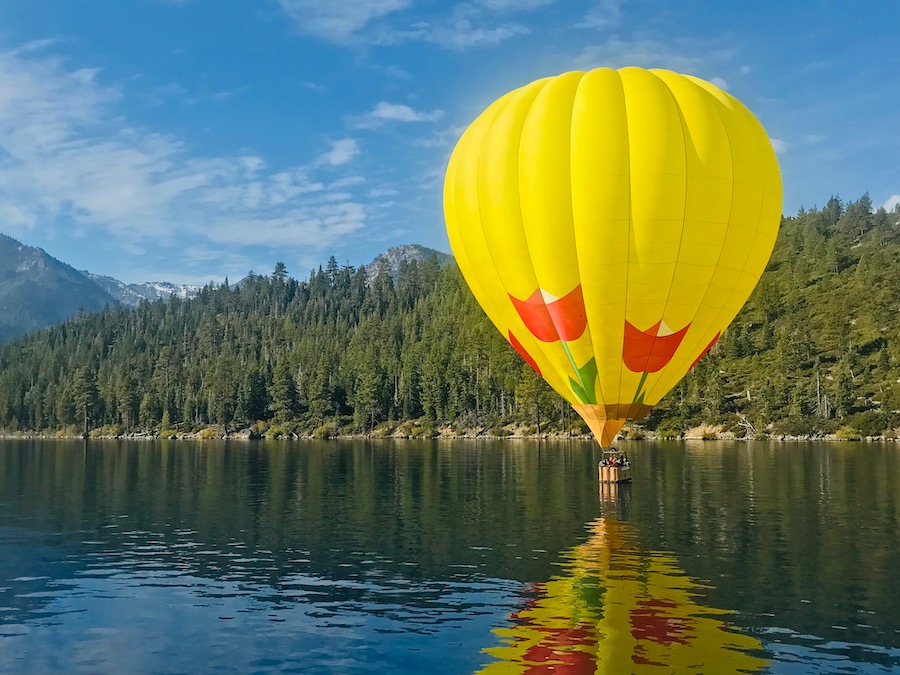 Lake Tahoe Hot Air Balloon Flights Lake Tahoe Balloons